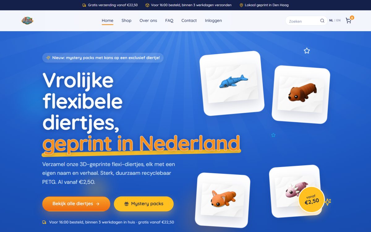 MorphiToys op een laptop